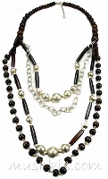 Indian ethnic necklace - click here for large view